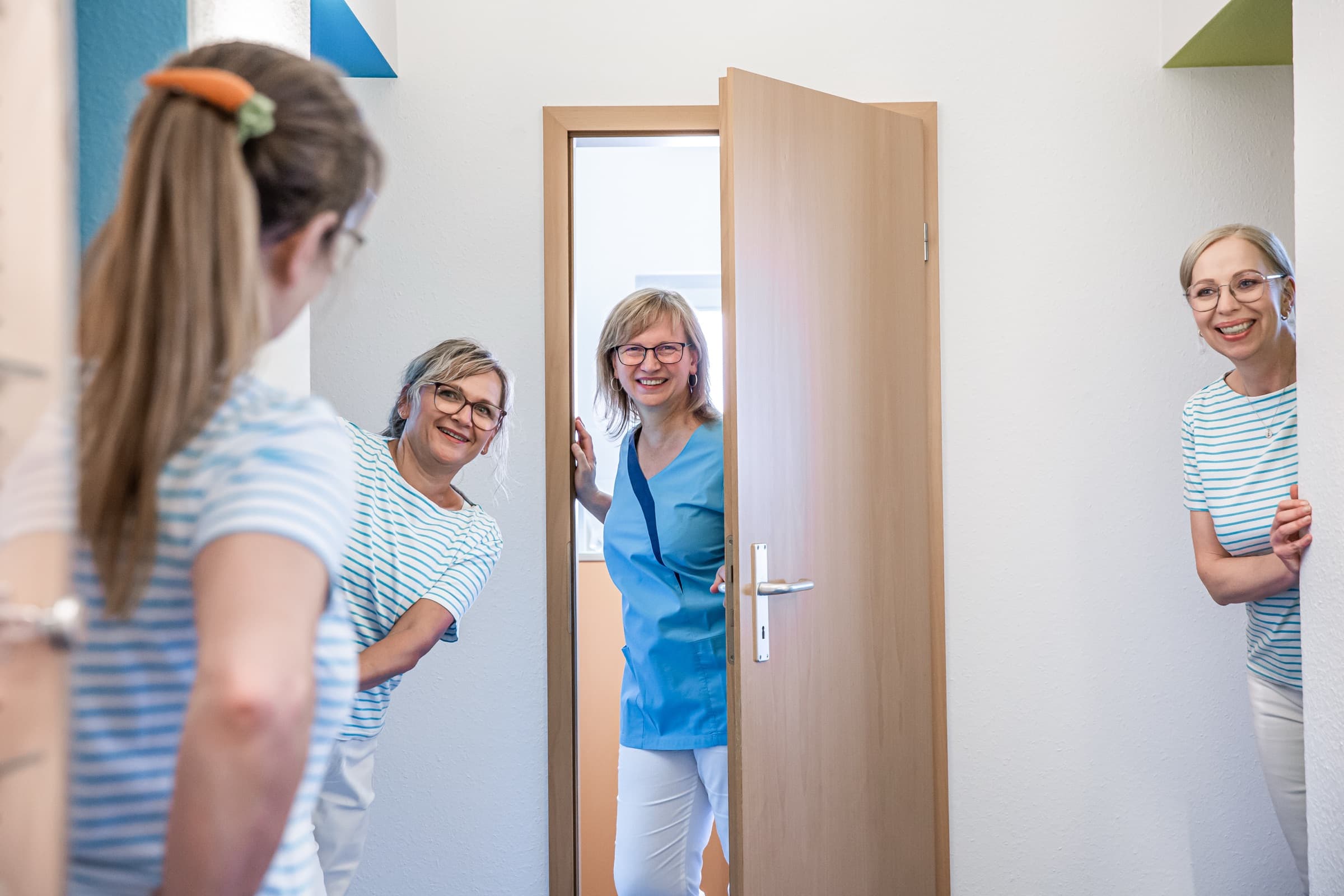 Wartezimmer der Kieferorthopädie-Praxis KFO Freital